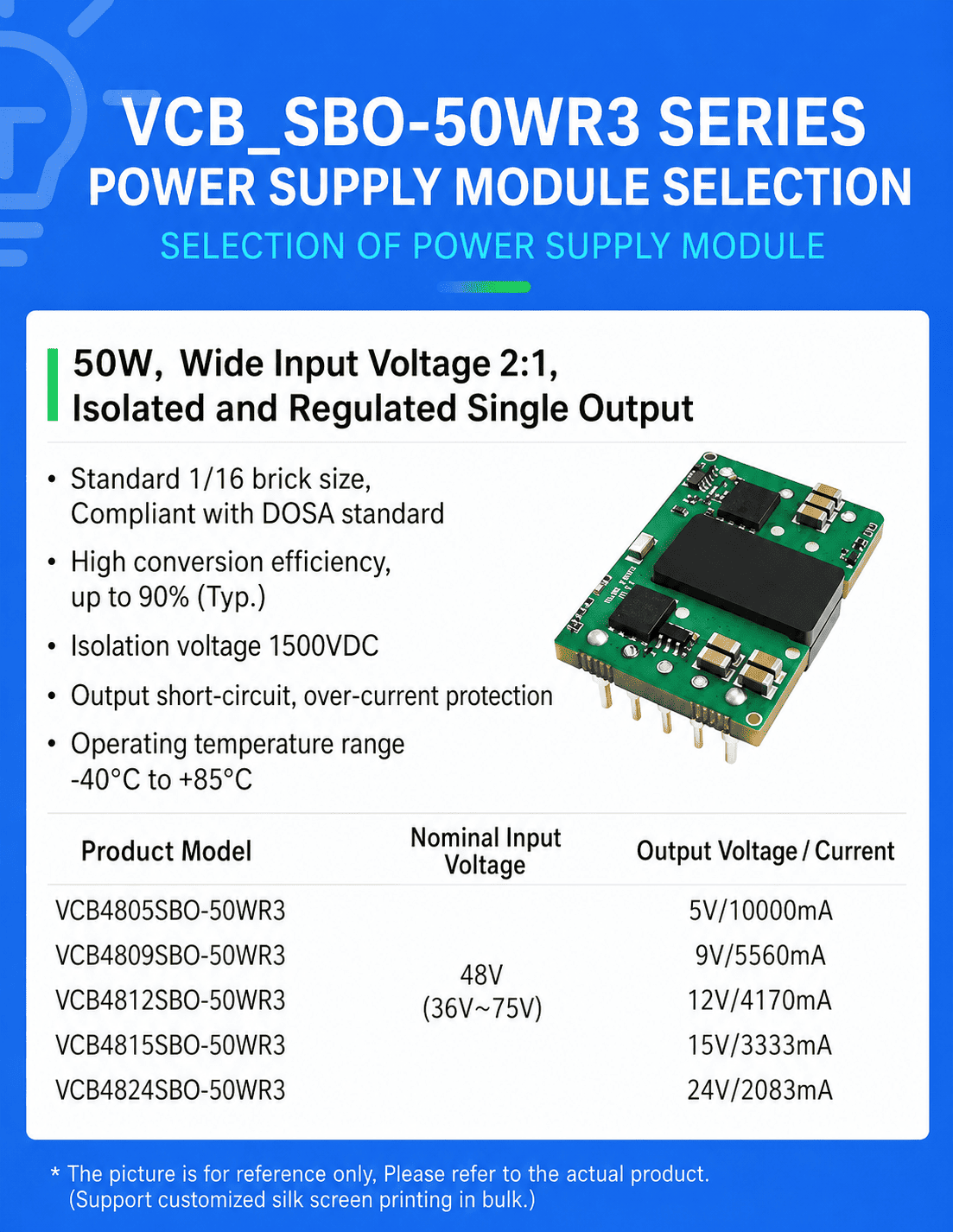 VCB48xxSBO-1 VCB48xxSBO-1